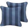 SORRA HOME Preview Capri Square Indoor/Outdoor Corded Throw Pillows (Set of 2) 20 in. x 20 in.