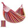 Best Choice Products 8.2 ft. Portable Brazilian-Style Double Hammock in Rainbow