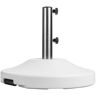 USW US Weight 80 lbs. Free Standing Umbrella Base in White