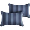 SORRA HOME Preview Capri Rectangular Outdoor/Indoor Corded Lumbar Pillow 26 in. x 16 in. (Set of 2)