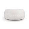 Leisure Made Montgomery White-Washed Round Concrete Outdoor Coffee Table