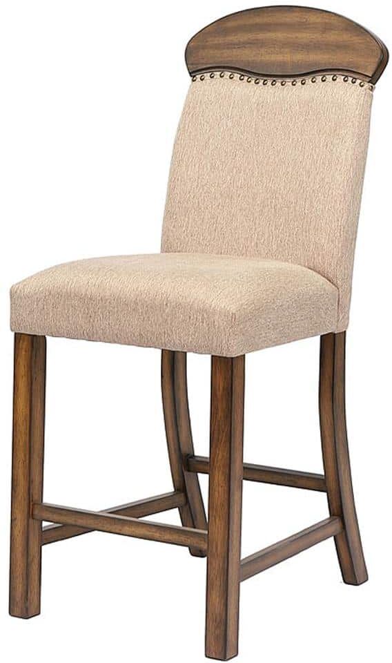 Acme Furniture Maurice Linen and Oak Side Chair (Set of 2)