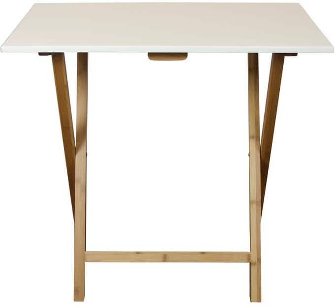 Eccostyle 32 in. W Solid Bamboo Frame Folding Desk