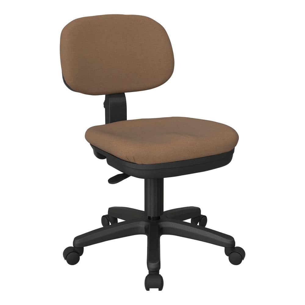 Office Star Products Basic Task Chair in Icon Taupe Fabric