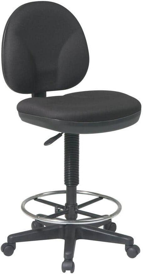 Office Star Products Sculptured Seat and Back Drafting Chair