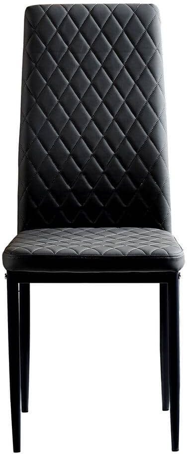 Modern Black Minimalist Dining Chair/Conference Chair (Set of 4)