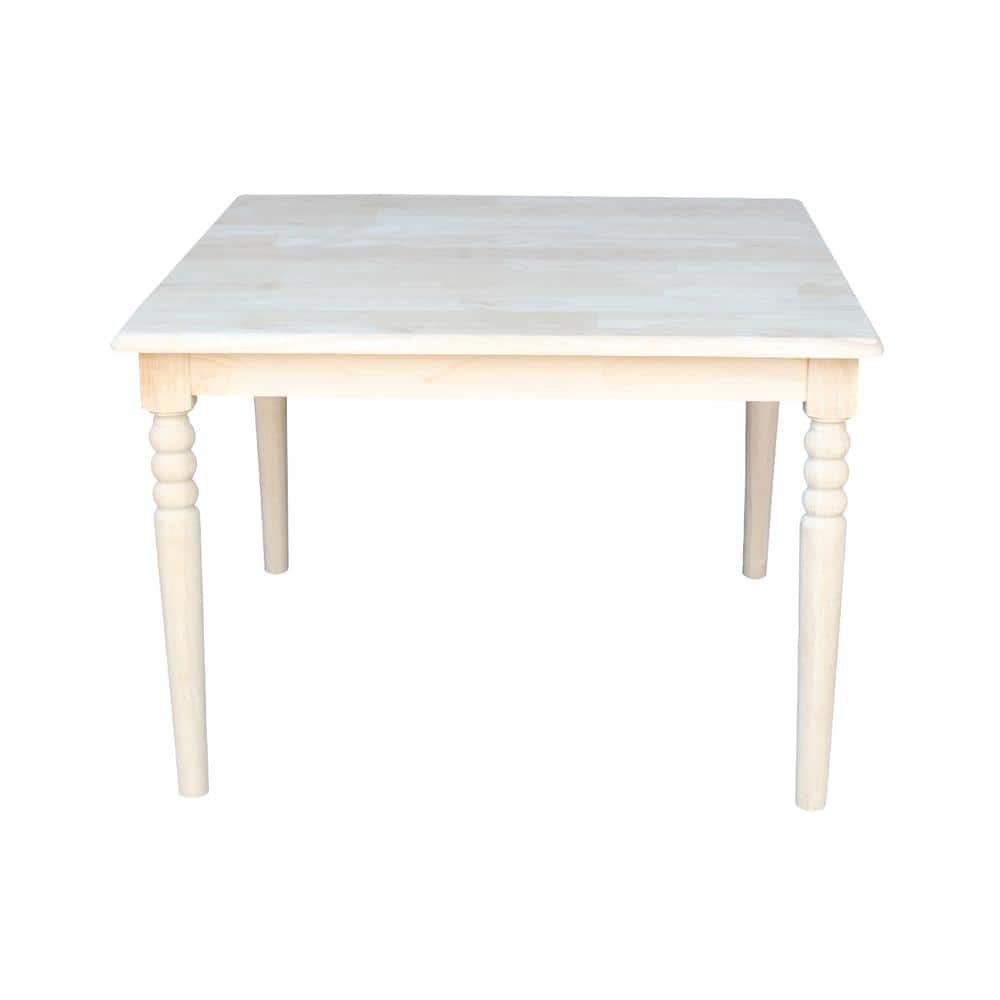 International Concepts Unfinished Kid's Table