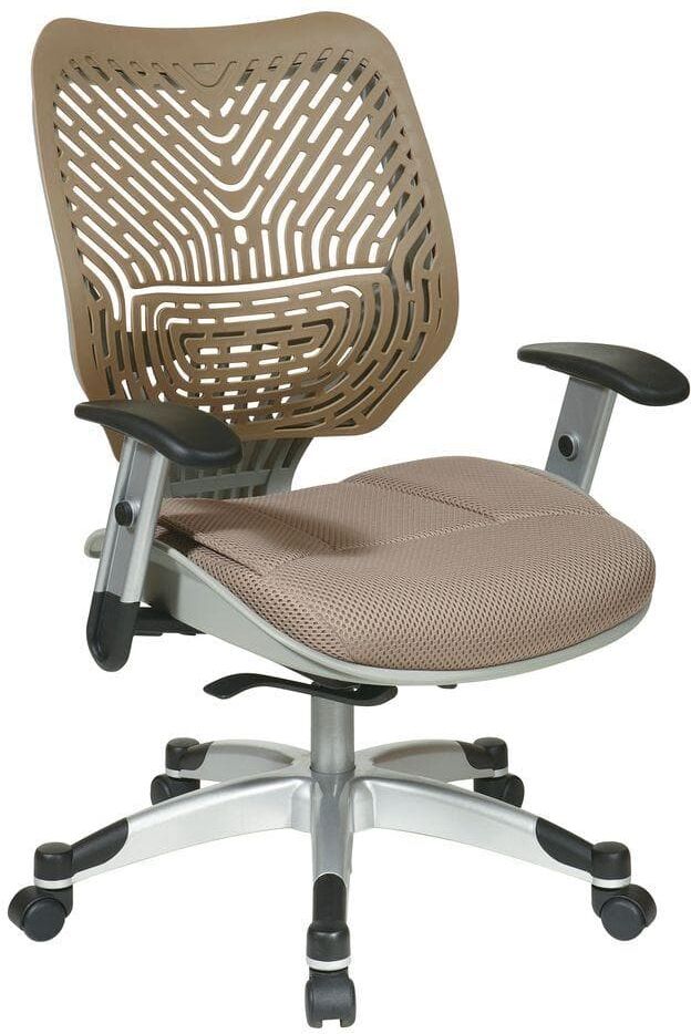 Office Star Products Revv Tan SpaceFlex Self Adjusting Manager Office Chair