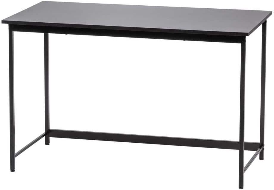 IRIS 23.62 in. W OWD-1260 Simple Design, Basic Computer Desk Laptop Table, Office Desk, Black Study Table