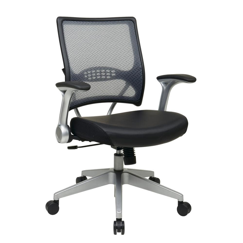 Office Star Products Black AirGrid Back Manager Office Chair