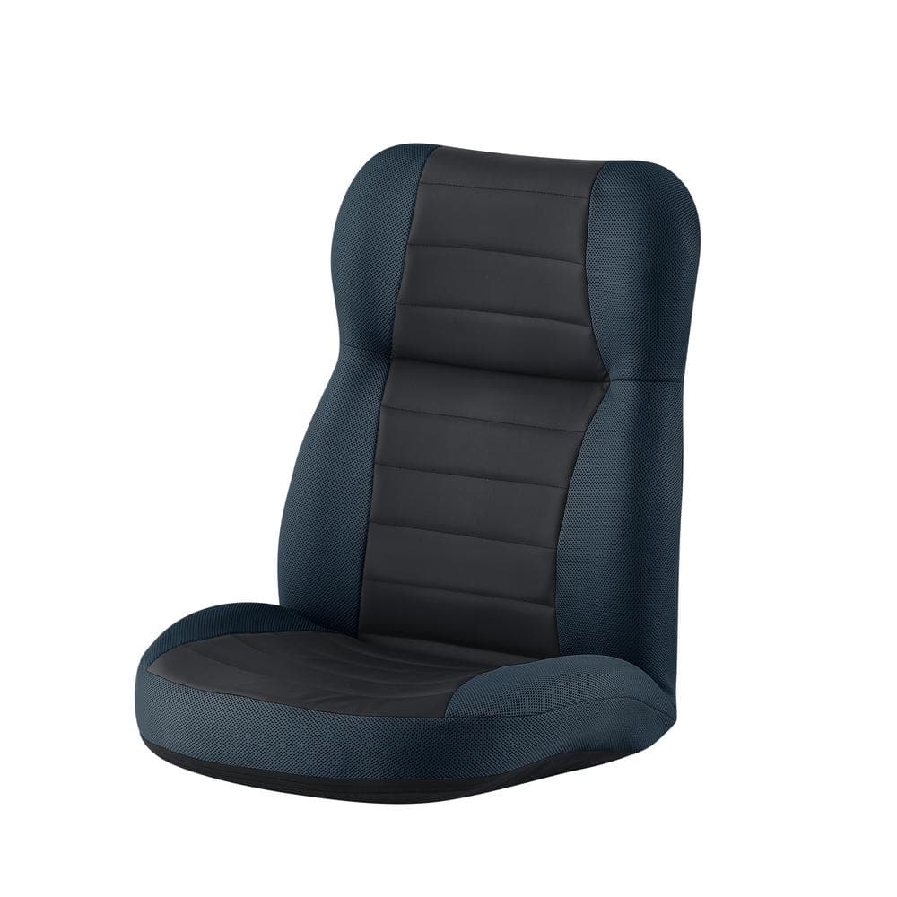 Loungie Laurence Navy Chair 5 Adjustable Back Positions, 3 Headrest Positions Mesh