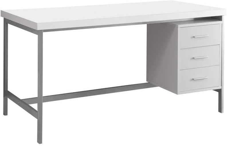 White Computer Desk