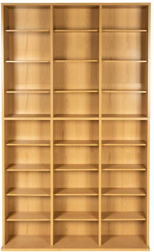 Atlantic Oskar Adjustable Media Wall-Unit 756 Maple