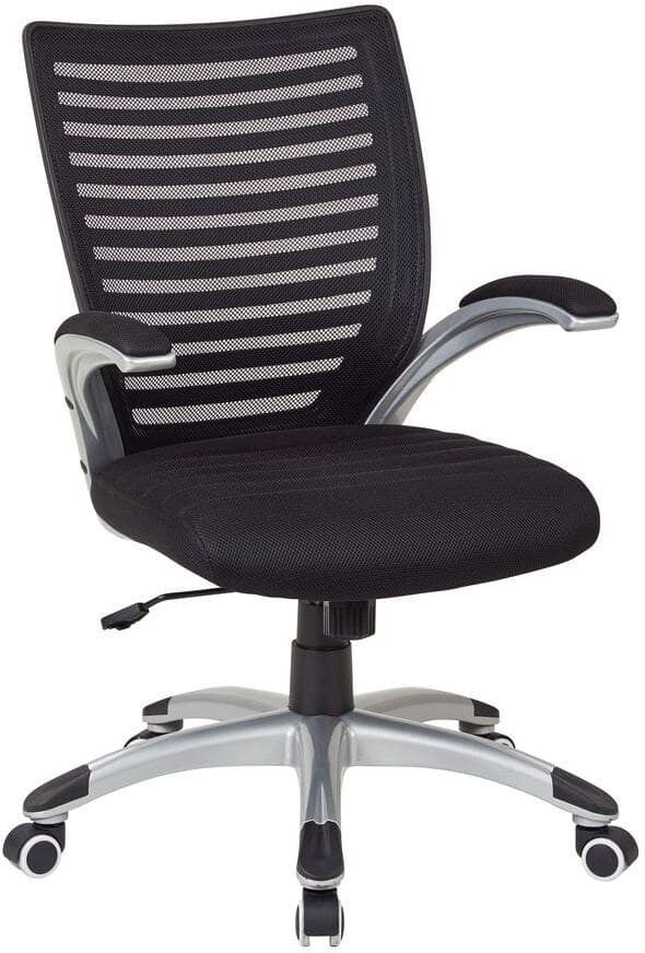 Office Star Products Black Manager Screen Back Office Chair