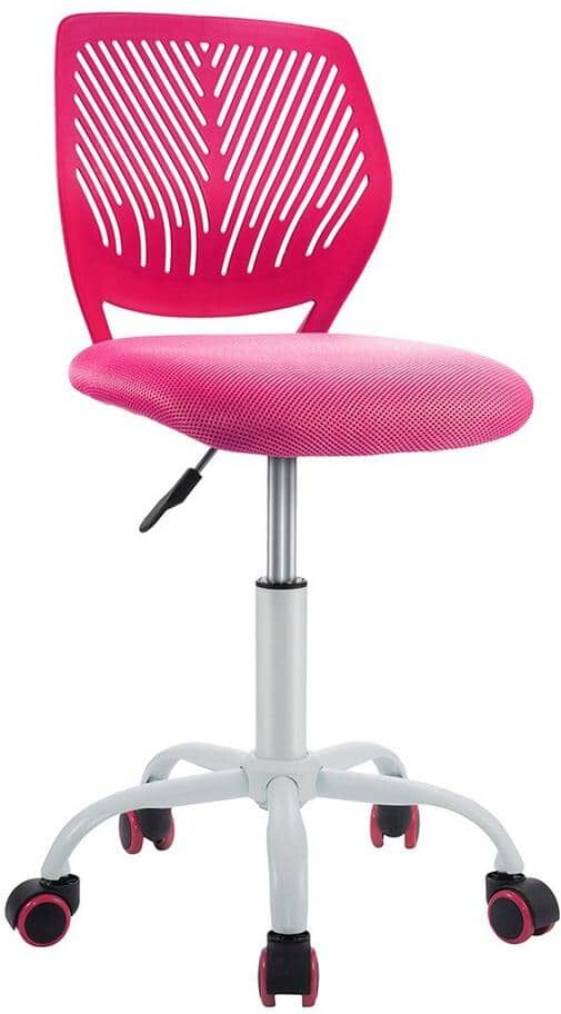 Boyel Living Adjustable Office Pink Swivel Home Computer Desk Chair