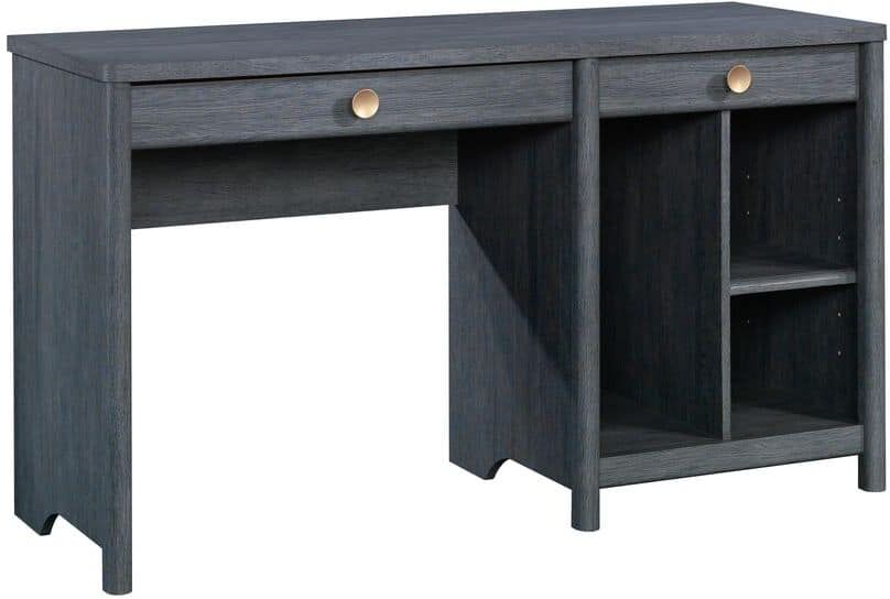 SAUDER Dover Edge 53.150 in. Denim Oak Computer Desk with CPU Storage