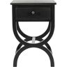 SAFAVIEH Maxine Black Storage End Table