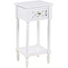 Convenience Concepts French Country White Khloe Deluxe Accent Table