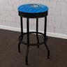 Orlando Magic City 29 in. Blue Backless Metal Bar Stool with Vinyl Seat