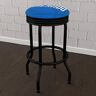 Orlando Magic Fade 29 in. Blue Backless Metal Bar Stool with Vinyl Seat