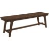 Coaster Home Furnishings Reynolds Rectangular Trestle Base Dining Bench Brown Oak