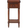 Convenience Concepts French Country Mahogany Khloe Accent Table