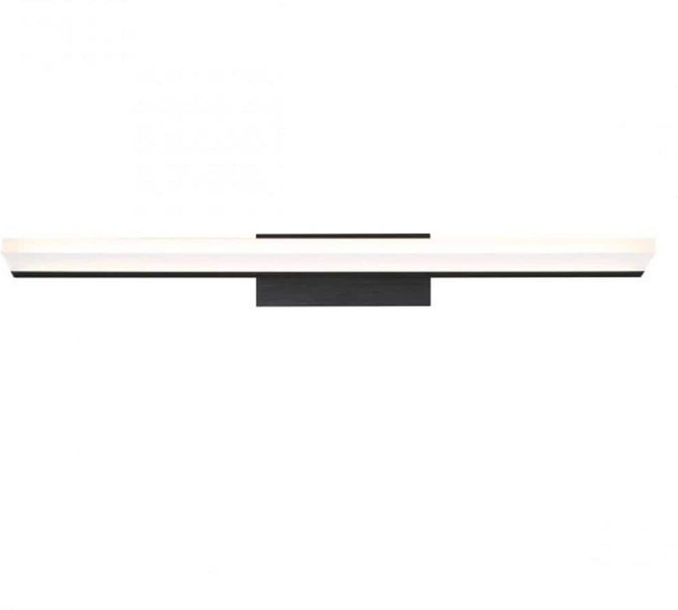 WAC Lighting Level 24 in. Black LED Vanity Light Bar and Wall Sconce, 3500K