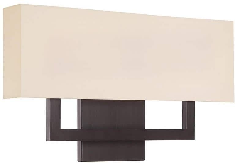 WAC Lighting Manhattan 22 in. Brushed Bronze LED Vanity Light Bar and Wall Sconce, 2700K