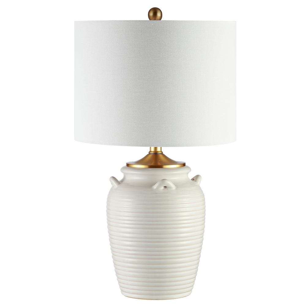 SAFAVIEH Lener 24 in. Ivory Table Lamp