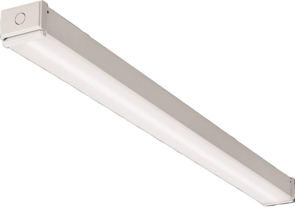 Lithonia Lighting 4 ft. 64-Watt Equivalent Integrated LED White Strip Light Fixture