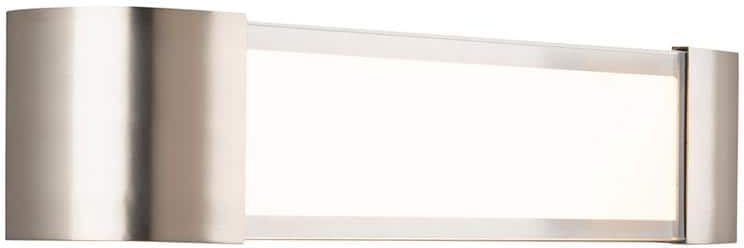 WAC Lighting Melrose 22 in. Brushed Nickel LED Vanity Light Bar and Wall Sconce, 3000K