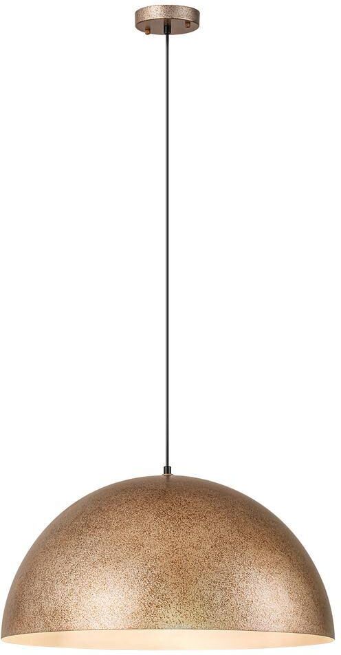 RRTYO Io 60-Watt 1-Light Antique Silver Industrial Oversized Dome Kitchen Island Pendant Light with Metal Shade -23.6 in. W