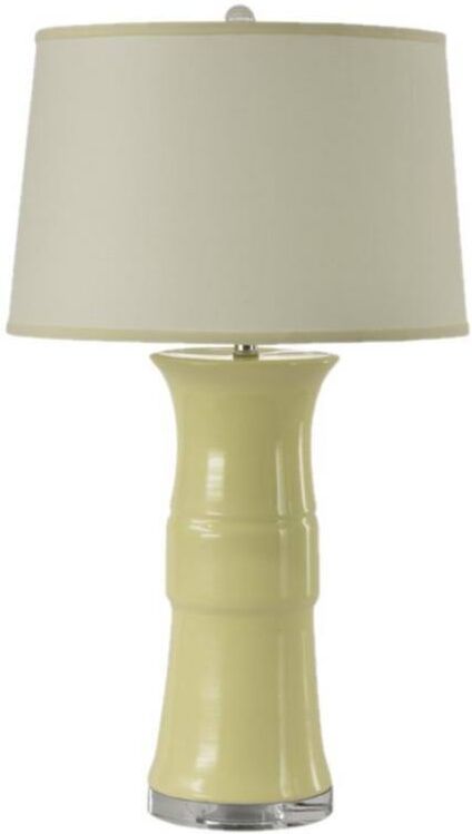 30 in. Cream Transitional, Classic, Designer Bedside Table Lamp for Living Room, Bedroom with Linen Shade