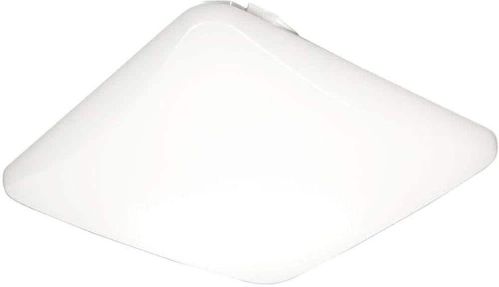 Lithonia Lighting 14 in. Square Low-Profile White Integrated LED Flush Mount