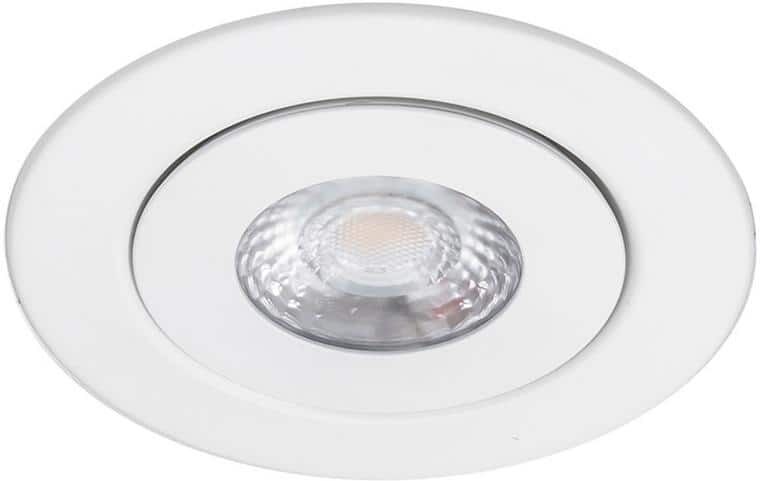 WAC LIMITED Lotos 6 in. Round Adjustable Tunable CCT New Construction/Remodel Canless White Integrated LED Recessed Light Kit