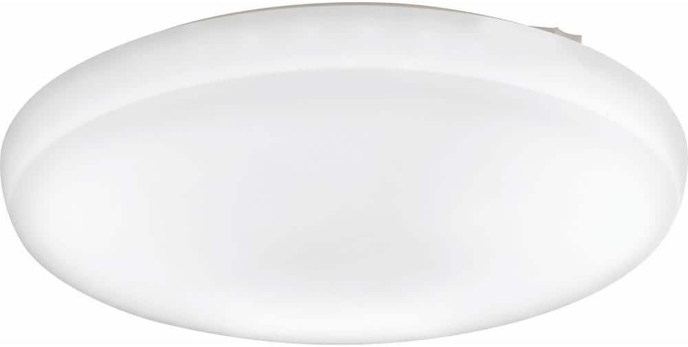 Lithonia Lighting Low Profile Round 20 in. White LED Flush Mount Light Fixture