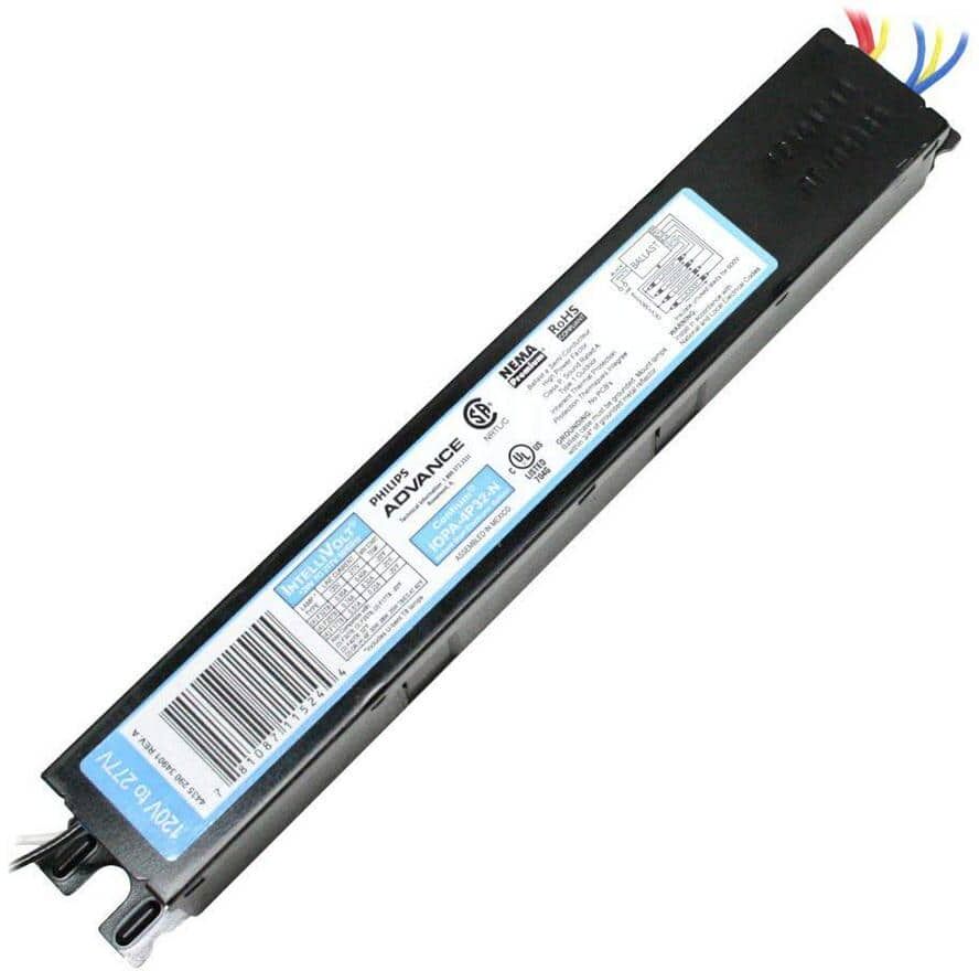 Philips Optanium 32-Watt (F32T12) 3 or 4 Lamp T8 4 ft. 120/277-Volt Instant Start Electronic Fluorescent Replacement Ballast