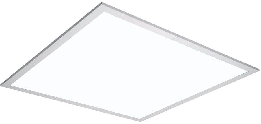 Metalux FPanel 30-Watt 2 ft. x 2 ft. White Integrated LED Dimmable Flat Panel Troffer Cool White