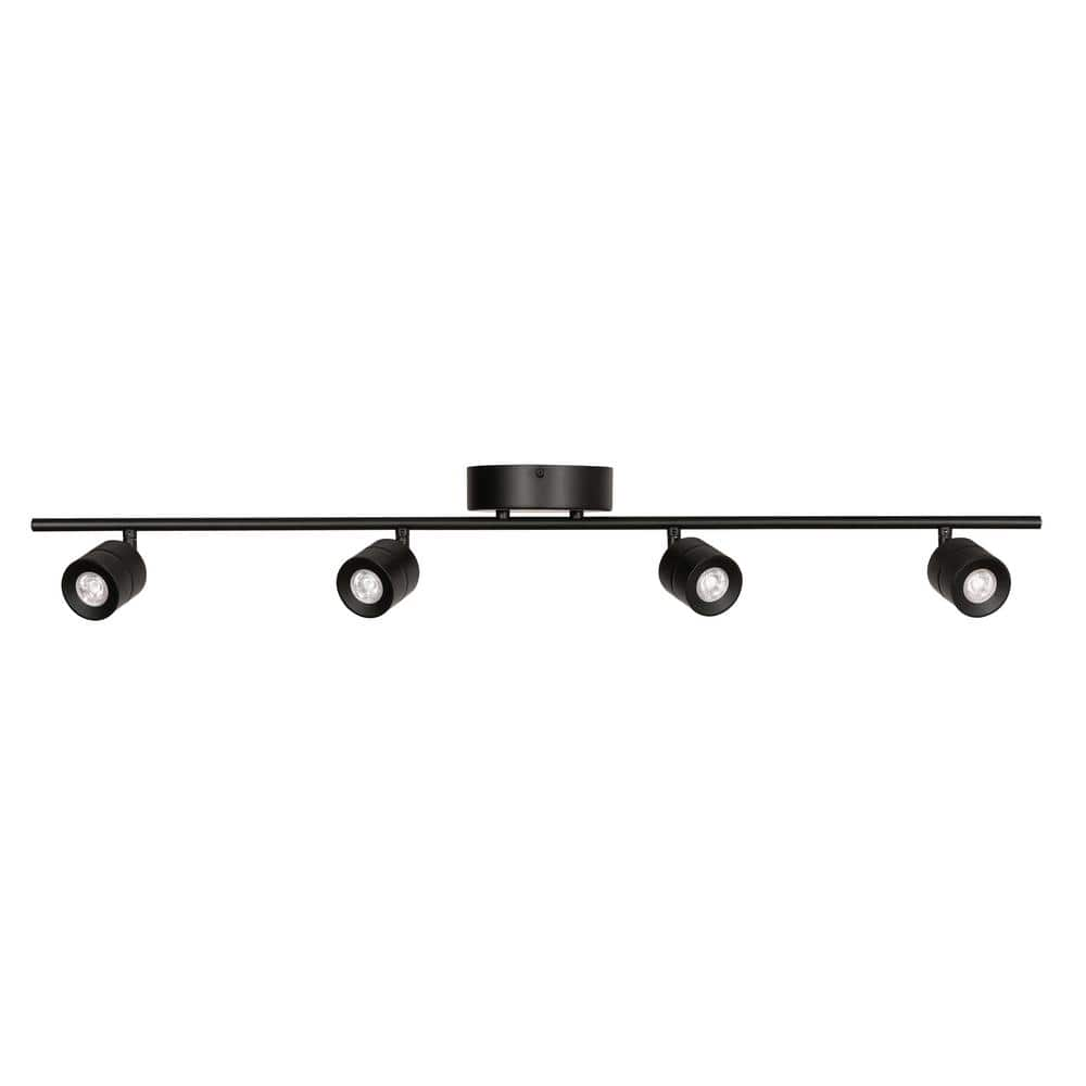 AFX Black Integrated LED Fixed Track Pendant