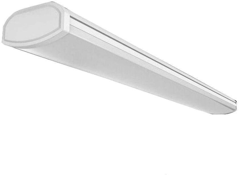 ETi 4 ft. 3600 Lumens LED Wraparound Light with Built-in Battery Back-up 120-277 V  4000K Bright White