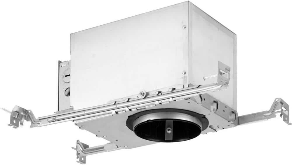 Progress Lighting 4 in. Steel Air-Tight IC  Recessed Housing Can for New Construction Ceiling, 1 Pack