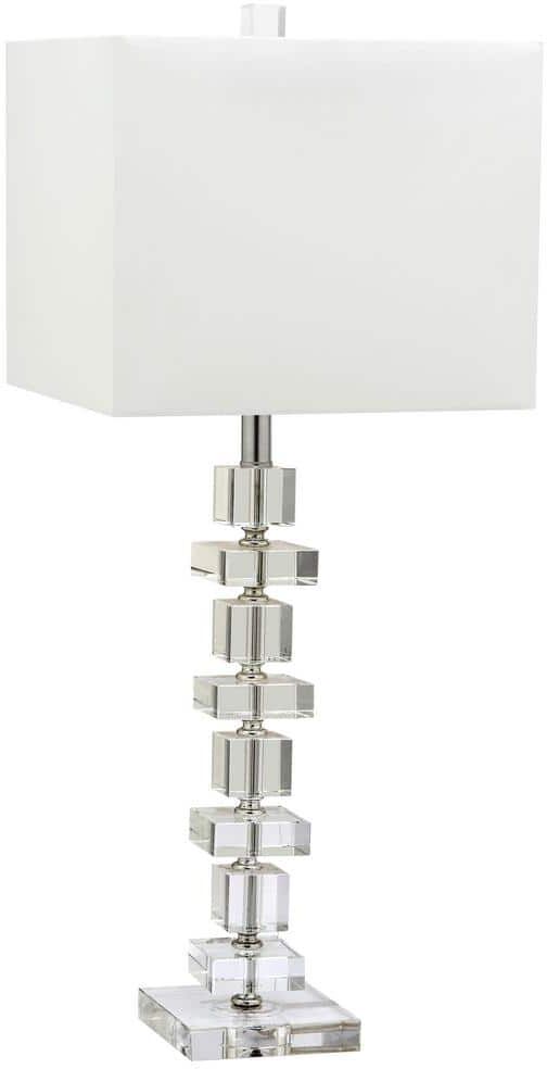 SAFAVIEH Deco 28.5 in. Clear Table Lamp