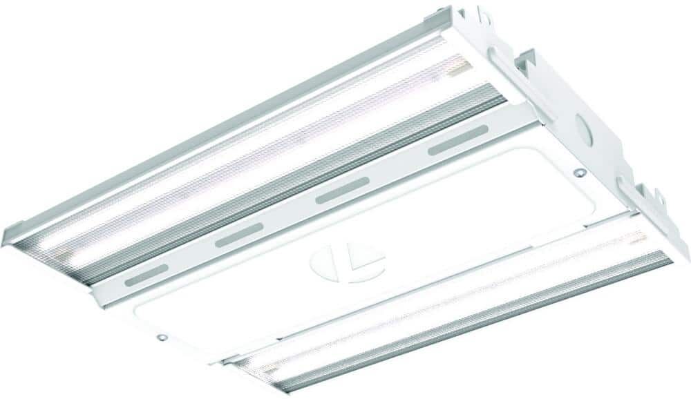 Lithonia Lighting Contractor Select 1.2 ft. 175-Watt Equivalent Integrated LED Dimmable White High Bay Light, 4000K