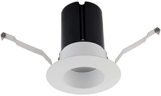 WAC Lighting Ion 2 in. 3000K Round Remodel Recessed Integrated LED Kit with Housing in White