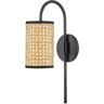 Mitzi by Hudson Valley Lighting Dolores 1-Light Soft Black Wall Sconce