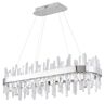 Jessica 60-Watt Integrated LED Chrome Chandelier