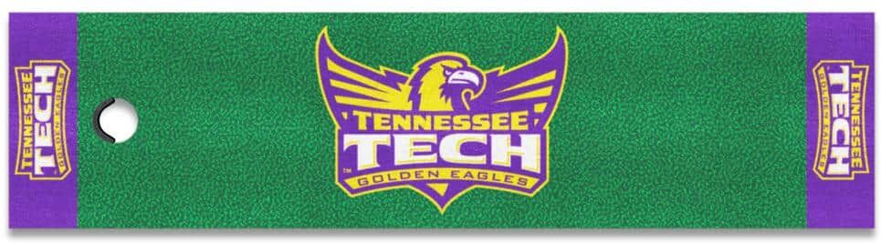 FANMATS 1.5 ft. x 6 ft. Tennessee Tech Golden Eagles Putting Green Mat