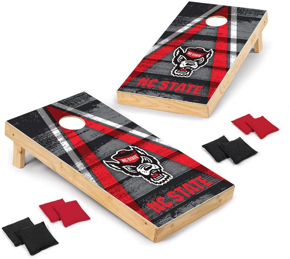 Wild Sports North Carolina State Wolfpack 24 in. W x 48 in. L Cornhole Bag Toss