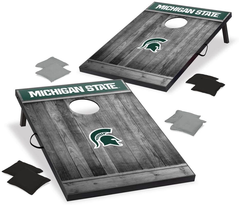 Wild Sports Michigan State Spartans 24 in. W x 36 in. L Cornhole Bag Toss