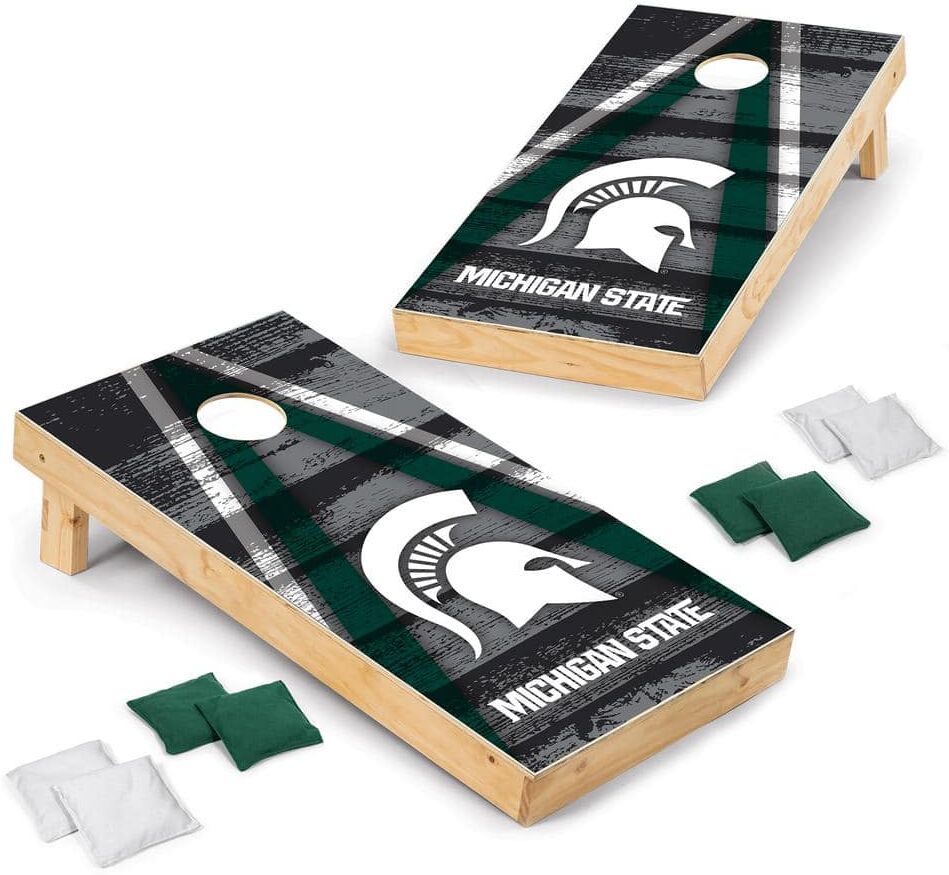 Wild Sports Michigan State Spartans 24 in. W x 48 in. L Cornhole Bag Toss